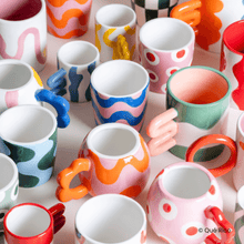 Load image into Gallery viewer, Juanita Ceramic Mug (Color Sky)
