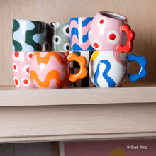 Load image into Gallery viewer, Juanita Ceramic Mug (Color Sky)

