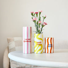 Load image into Gallery viewer, Antonella Vase (Good Vibes)
