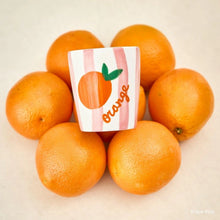 Load image into Gallery viewer, Valentina Ceramic Mugs - Fruits (4 pcs)
