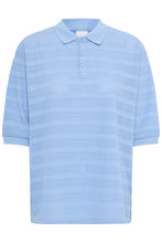 Load image into Gallery viewer, Knitty Poloshirt (Blue)

