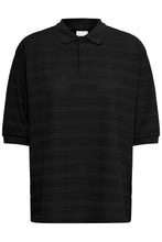 Load image into Gallery viewer, Knitty Poloshirt (Black)
