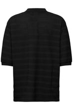 Load image into Gallery viewer, Knitty Poloshirt (Black)
