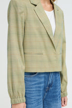Load image into Gallery viewer, Joli Blazer (Green Check)
