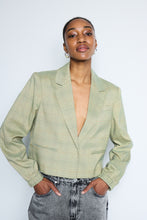 Load image into Gallery viewer, Joli Blazer (Green Check)
