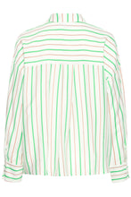Load image into Gallery viewer, Ihkatya Shirt (Green Stripes)

