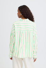 Load image into Gallery viewer, Ihkatya Shirt (Green Stripes)
