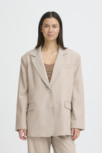 Load image into Gallery viewer, Ihfava Oversized Blazer (Beige)
