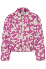 Load image into Gallery viewer, Kate Jacket (White Dark Fuchsia)

