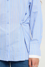 Load image into Gallery viewer, Flinna Shirt (Blue Stripes)
