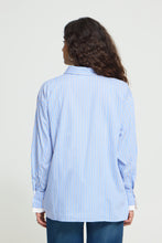 Load image into Gallery viewer, Flinna Shirt (Blue Stripes)
