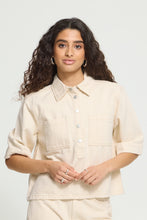 Load image into Gallery viewer, Hezallo Blouse (Sandy Beige)
