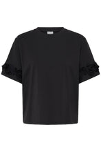 Load image into Gallery viewer, Floral T-shirt (Black)
