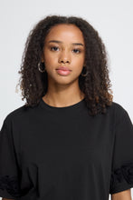 Load image into Gallery viewer, Floral T-shirt (Black)

