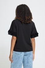 Load image into Gallery viewer, Floral T-shirt (Black)
