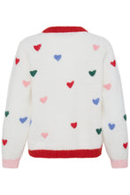 Load image into Gallery viewer, Belablue Knit (White/Hearts)
