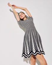 Load image into Gallery viewer, Alaia Dress (Black/Off White)
