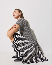 Load image into Gallery viewer, Alaia Dress (Black/Off White)
