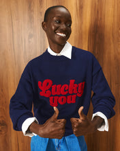 Load image into Gallery viewer, Santarem Sweater (Navy Blue)
