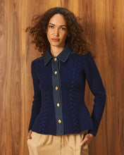 Load image into Gallery viewer, Braga Cardigan (Navy Blue)
