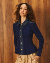Load image into Gallery viewer, Braga Cardigan (Navy Blue)
