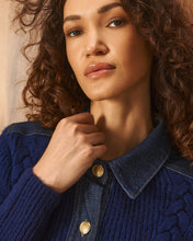 Load image into Gallery viewer, Braga Cardigan (Navy Blue)
