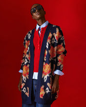Load image into Gallery viewer, Odivelas Cardigan (Navy Blue)
