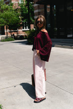 Load image into Gallery viewer, Monica Blouse (Burgundy)
