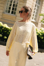 Load image into Gallery viewer, Monica Blouse (Light yellow)
