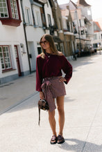 Load image into Gallery viewer, Tamsin Top (Burgundy)
