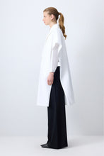 Load image into Gallery viewer, Nantes Oversized Denim Coat (White)
