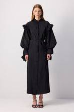 Load image into Gallery viewer, Toulon Ruffled Cupra Dress
