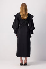 Load image into Gallery viewer, Toulon Ruffled Cupra Dress
