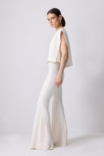 Load image into Gallery viewer, Amiens Short Blouse With Studs (Creme)

