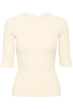 Load image into Gallery viewer, MiriosIW Rib Blouse (Vanilla)
