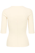 Load image into Gallery viewer, MiriosIW Rib Blouse (Vanilla)
