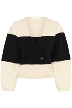 Load image into Gallery viewer, Kaylla Cardigan (White/Black)
