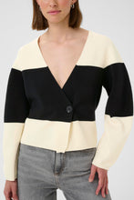Load image into Gallery viewer, Kaylla Cardigan (White/Black)
