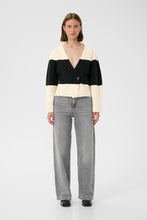 Load image into Gallery viewer, Kaylla Cardigan (White/Black)
