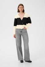 Load image into Gallery viewer, Kaylla Cardigan (White/Black)
