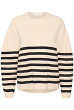 Load image into Gallery viewer, Kaylla Pullover (Black stripes)
