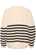 Load image into Gallery viewer, Kaylla Pullover (Black stripes)
