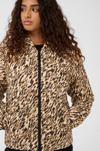 Load image into Gallery viewer, Kyrie Double Faced Jacket (Leopard/Black)
