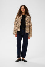Load image into Gallery viewer, Kyrie Double Faced Jacket (Leopard/Black)

