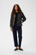 Load image into Gallery viewer, Kyrie Double Faced Jacket (Leopard/Black)
