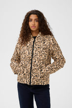 Load image into Gallery viewer, Kyrie Double Faced Jacket (Leopard/Black)
