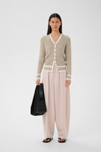 Load image into Gallery viewer, LeenahIW Cardigan (Vanilla - Brown)
