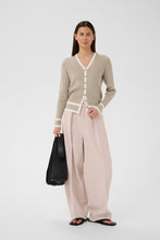 Load image into Gallery viewer, LeenahIW Cardigan (Vanilla - Brown)
