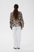 Load image into Gallery viewer, Rosalie Blouse (Haze Zebra)
