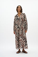 Load image into Gallery viewer, Rosalie Dress (Haze Zebra)
